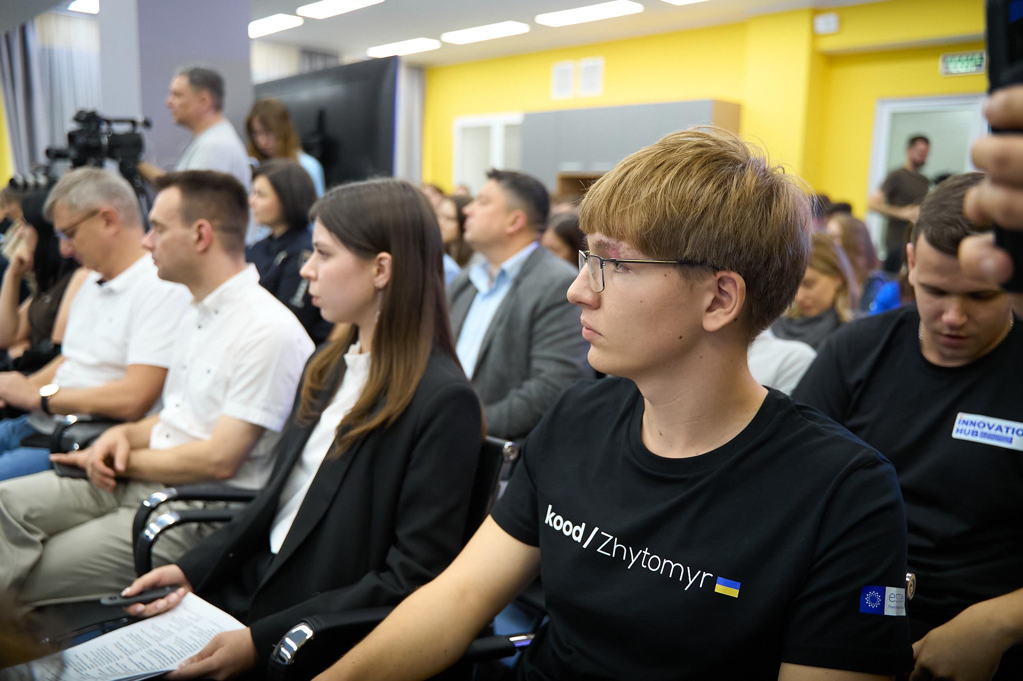 Opening of code/Zhytomyr